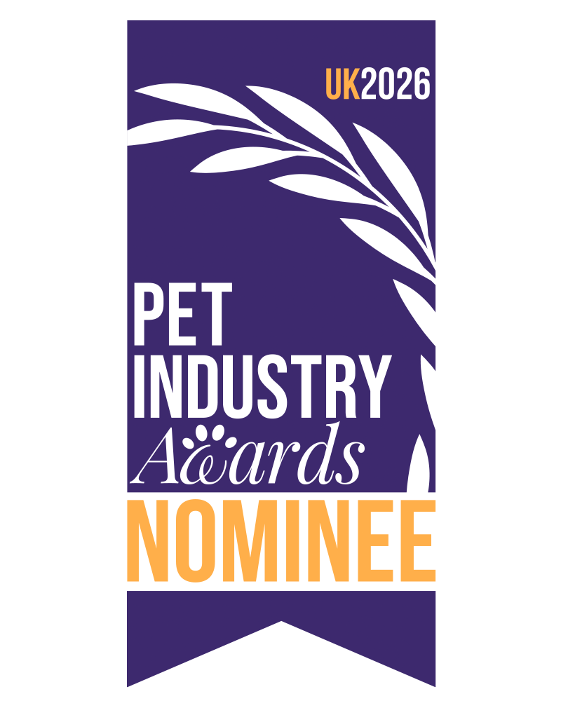 Pet Industry Awards Nominee purple